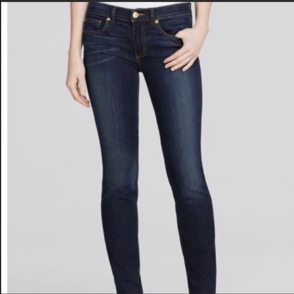 Tory Burch Denim - Tory Burch Super Skinny Jeans Dark Wash Sz28